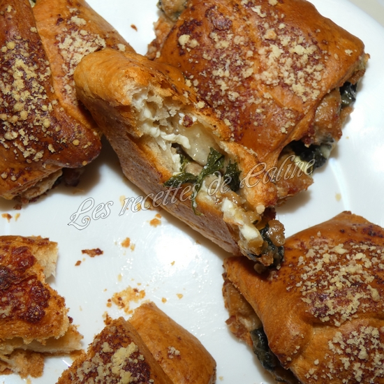 Roulés à la saucisse et aux épinards21