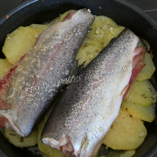truite au four au jambon cru18
