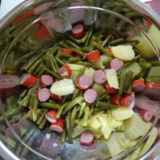 salade composée à la saucisse de strasbourg06