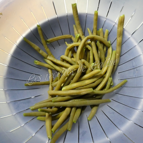 Salade de haricots verts et pancetta01
