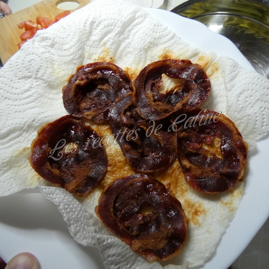 Salade de haricots verts et pancetta06