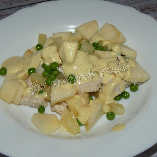 Salade au poulet, ananas et pomme17