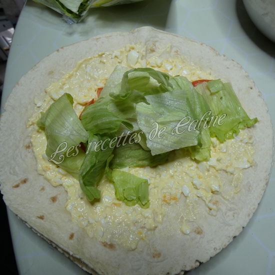 Wraps aux œufs mimosa et crudités11