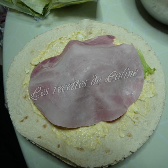 Wraps aux œufs mimosa et crudités12