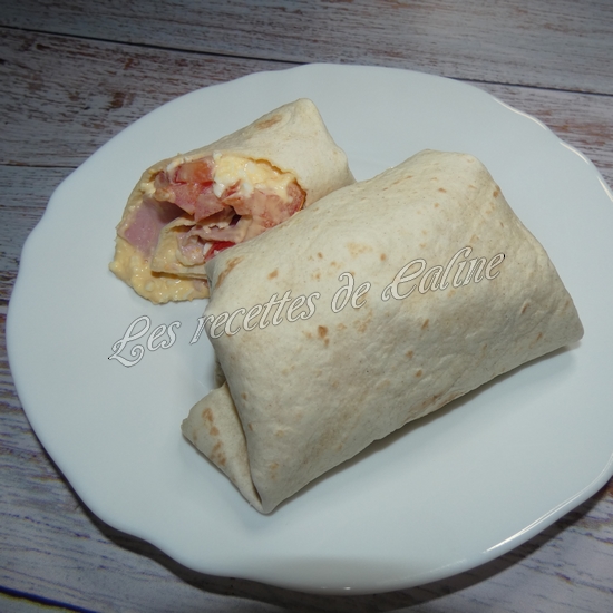 Wraps aux œufs mimosa et crudités13