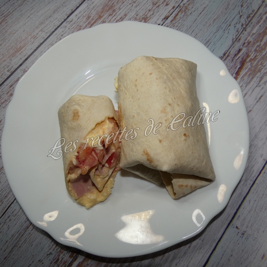 Wraps aux œufs mimosa et crudités14