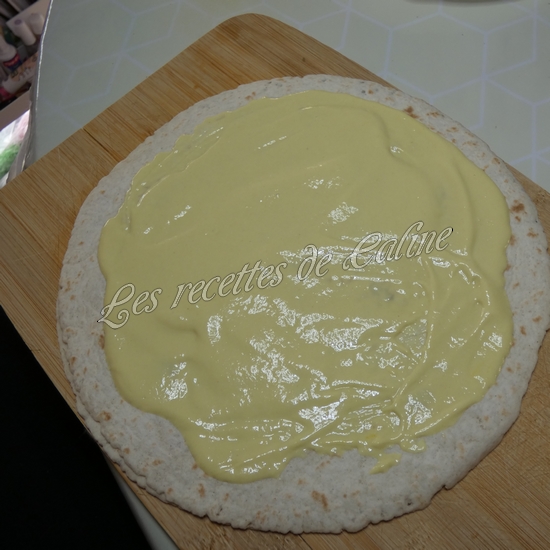 Wraps gourmands jambon fromage et sauce blanche08