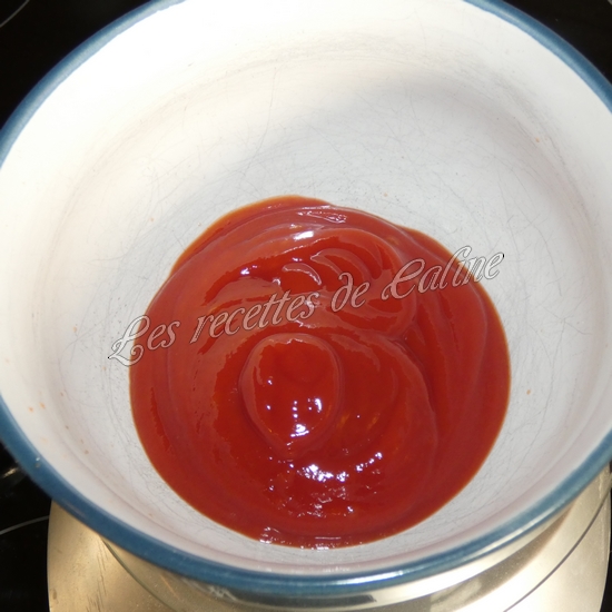 Boulettes de viande à la sauce au ketchup04