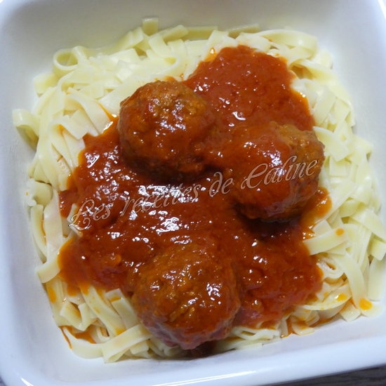 Boulettes de viande à la sauce au ketchup11