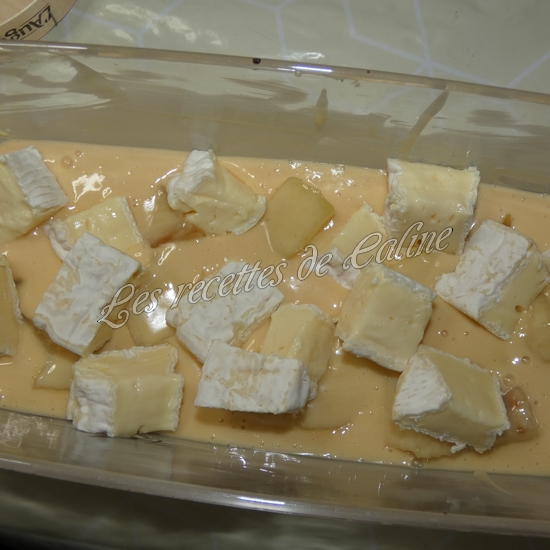 Cake au camembert et à la poire21