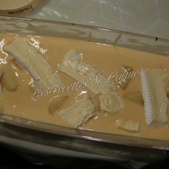 Cake au camembert et à la poire23