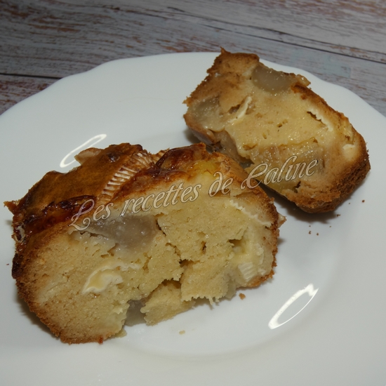 Cake au camembert et à la poire26