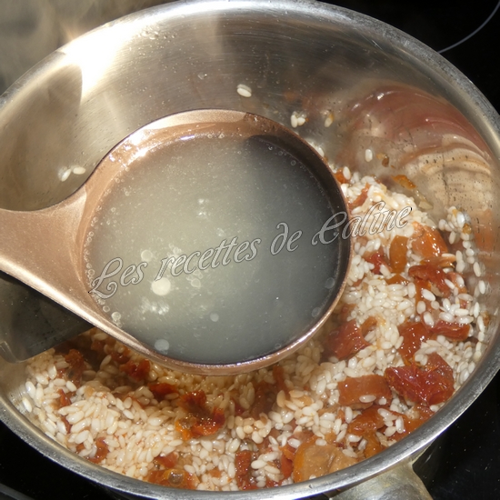 Risotto à la tomate saucisse de Morteau et Comté fruité10
