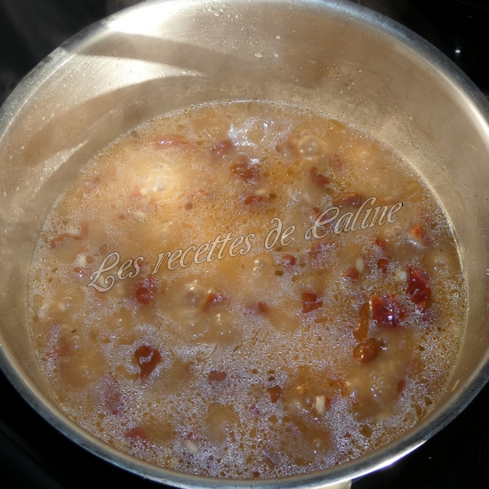 Risotto à la tomate saucisse de Morteau et Comté fruité11