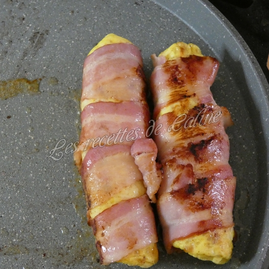 Roulés de lard aux œufs et au curry15