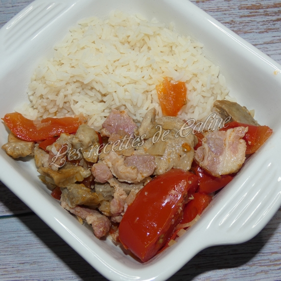 Sauté de porc aux oignons et aux tomates20