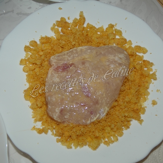 Escalope pané au curly08