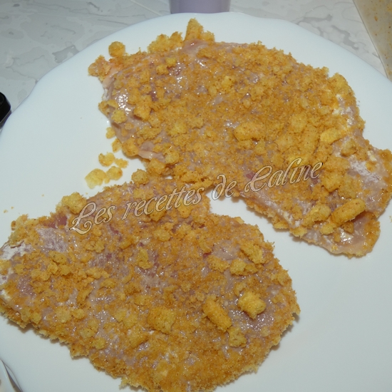 Escalope pané au curly10
