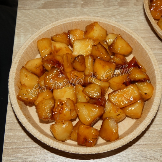 Glace au camembert et petites tatins aux pommes17