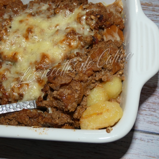 Gratin de gnocchis à la sauce bolognaise et comté21