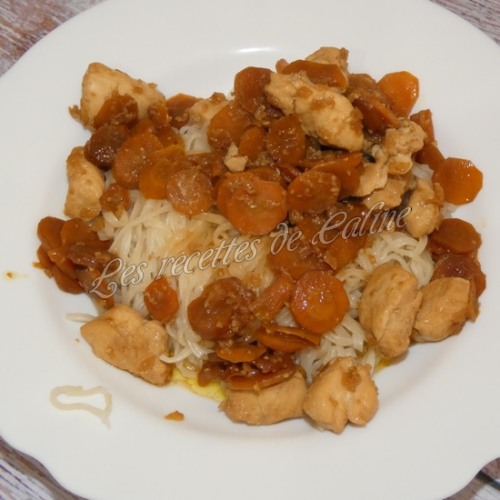 Nouilles sautées au poulet à la sauce soja14