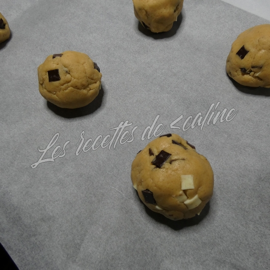 Cookies a l'américaine de papageekendebardeur15