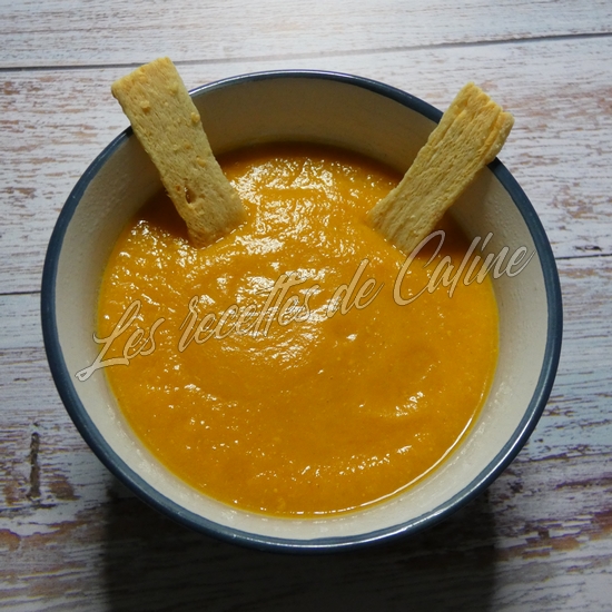 Velouté de carottes au lait de coco et cumin13