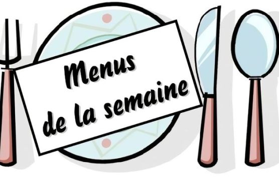 menu de la semaine