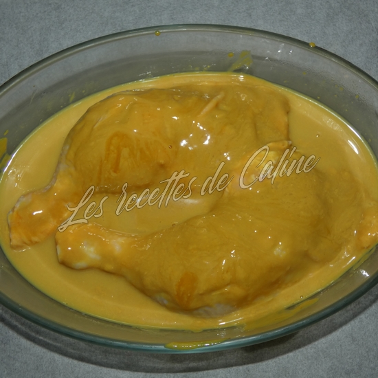 Poulet à la moutarde de Dijon et haricots verts07