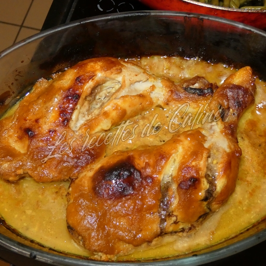 Poulet à la moutarde de Dijon et haricots verts11