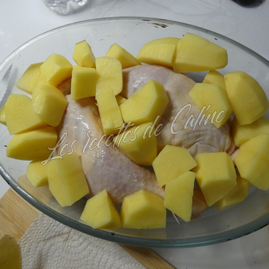 Cuisse de poulet au curry au four03