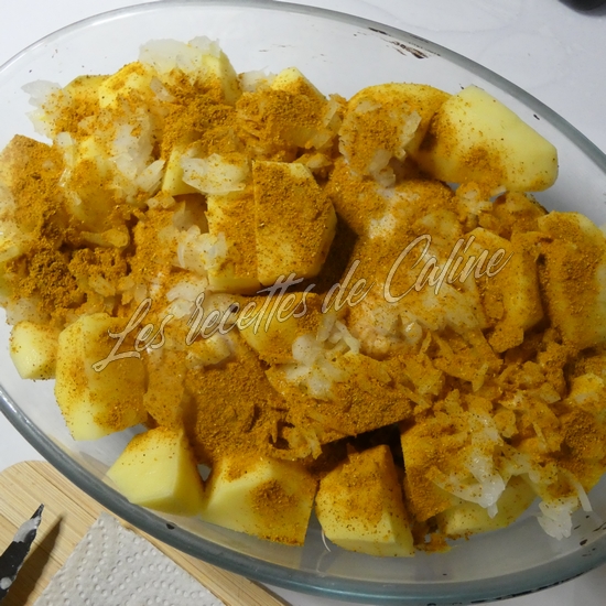 Cuisse de poulet au curry au four06