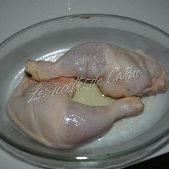 cuisse de poulet au miel de coriandre et sa purée de patates douces01
