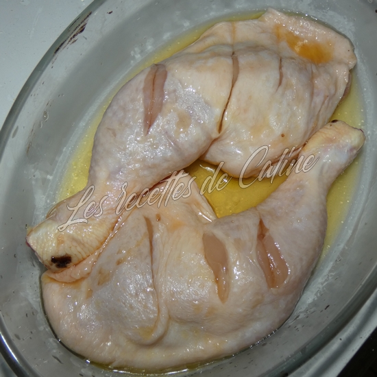 cuisse de poulet au miel de coriandre et sa purée de patates douces03
