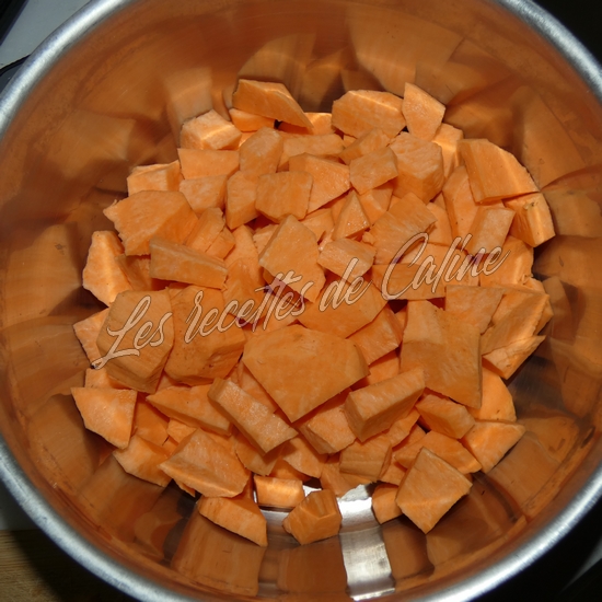 cuisse de poulet au miel de coriandre et sa purée de patates douces06