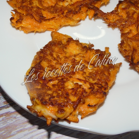 Galettes aux carottes râpées14