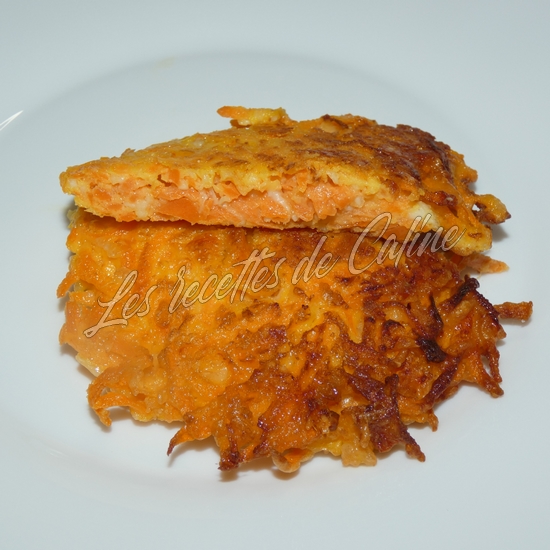 Galettes aux carottes râpées15