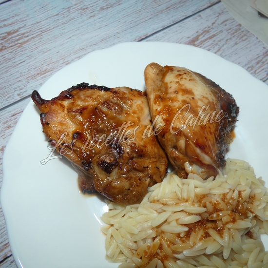 Hauts de cuisse de poulet sauce teriyaki maison16