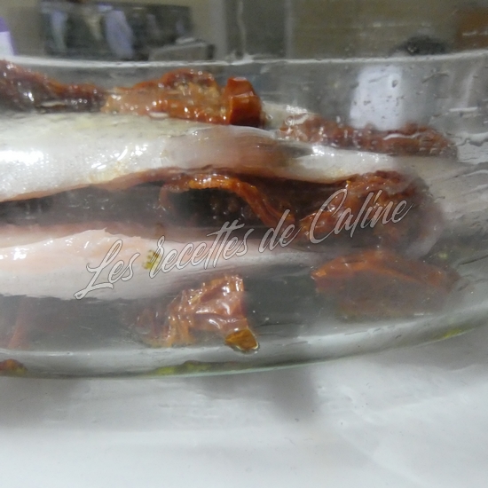 Truites au four sur lit de tomates séchées06