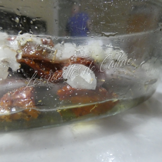 Truites au four sur lit de tomates séchées10