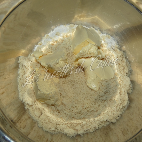 Crumble de cabillaud au citron et Cancoillotte06