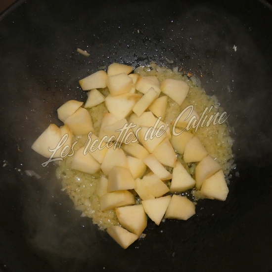 Curry de poulet minceur à la pomme09