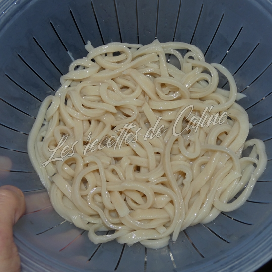 Sauté de crevettes teriyaki sur nouilles udon03