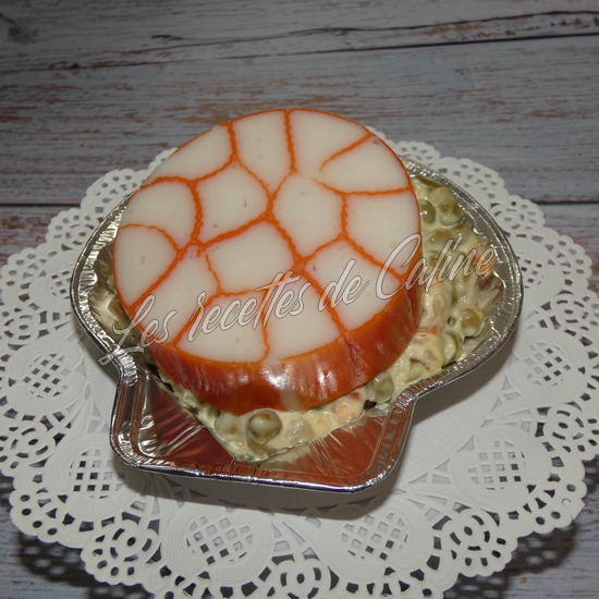 Coquille de macedoine au surimi12
