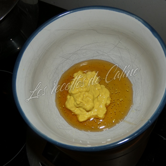 Dos de cabillaud poché et sa sauce légère au miel et à la moutarde06