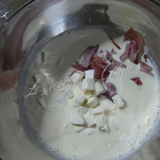 Gratin de coquillettes au jambon cru et St marcellin07