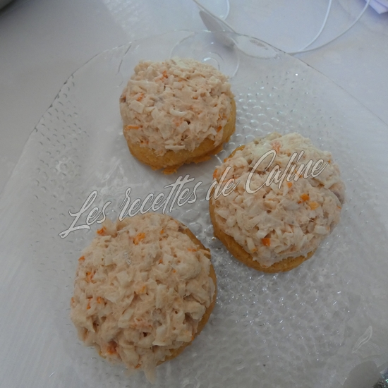 Palets breton à la rillettes de crabe25