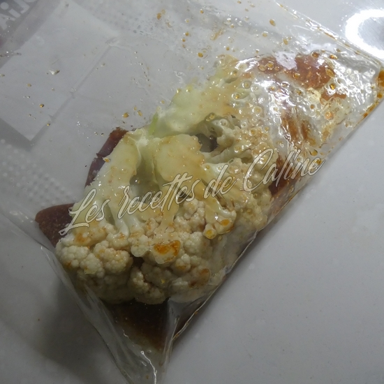 Steak de chou fleur mariné08