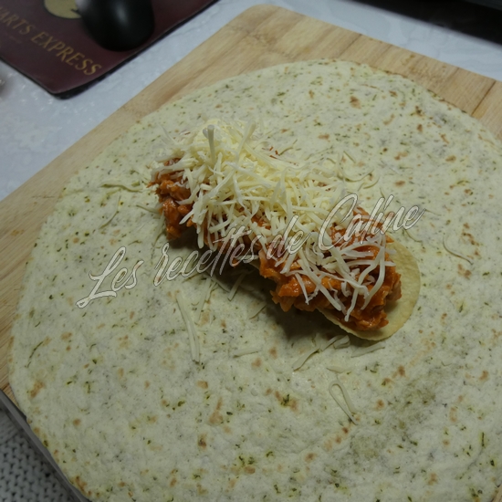 wrap au poulet a l'air fryer17