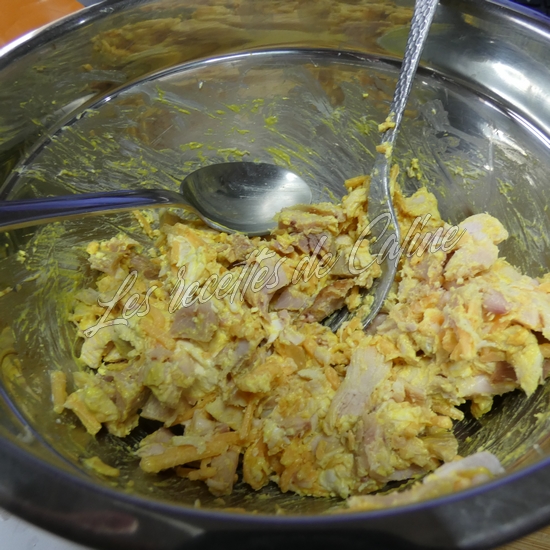 Wrap au poulet et frit à l'air fryer06